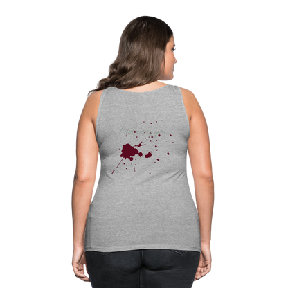 I Did Warn You Women’s Premium Tank Top - heather gray