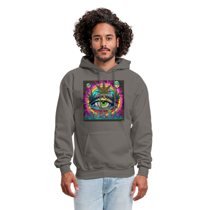Zen and Mend Men's Hoodie - asphalt gray