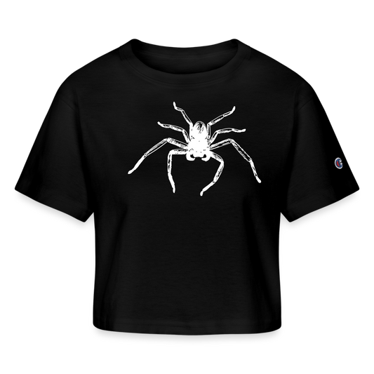 My Friend and I Champion Women’s Cropped T-Shirt - black