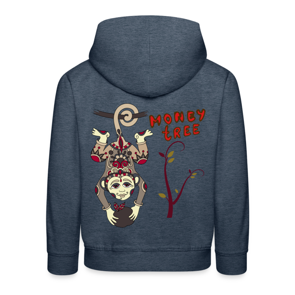 Kids‘ Premium Hoodie - heather denim