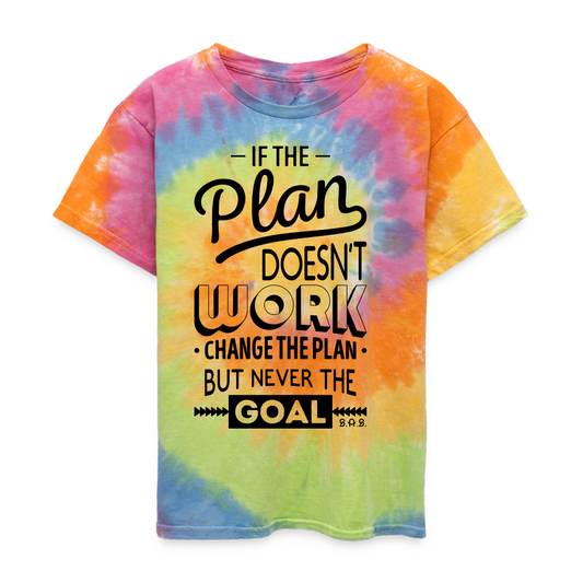 Kid's Tie Dye T-Shirt - rainbow