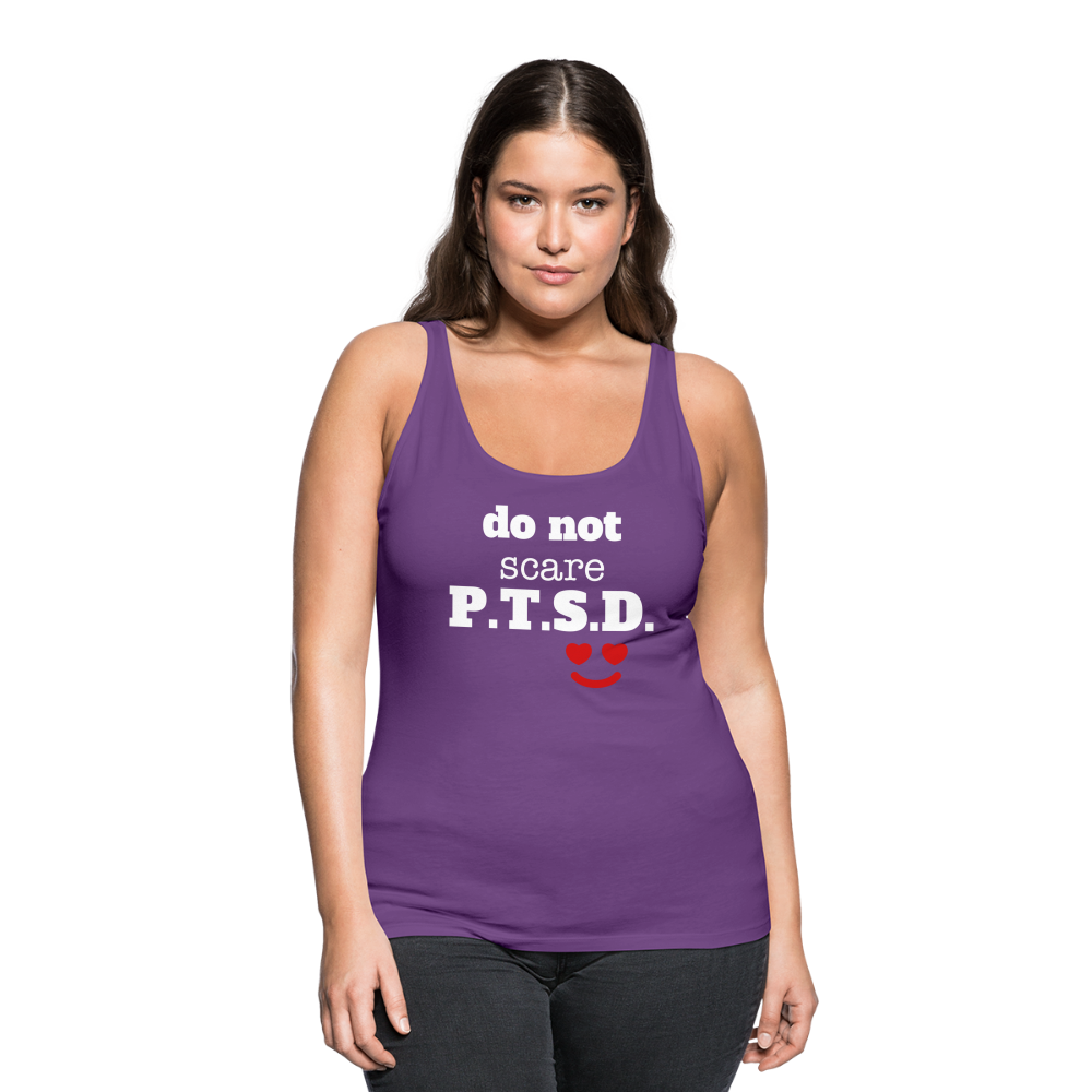 I Did Warn You Women’s Premium Tank Top - purple