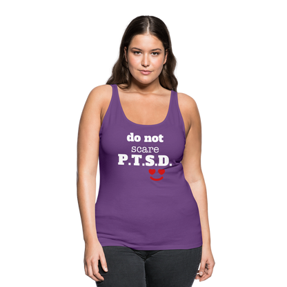 I Did Warn You Women’s Premium Tank Top - purple