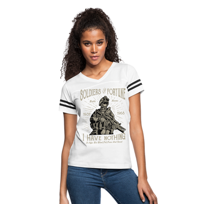 Hero Women's Cropped T-Shirt - white/black