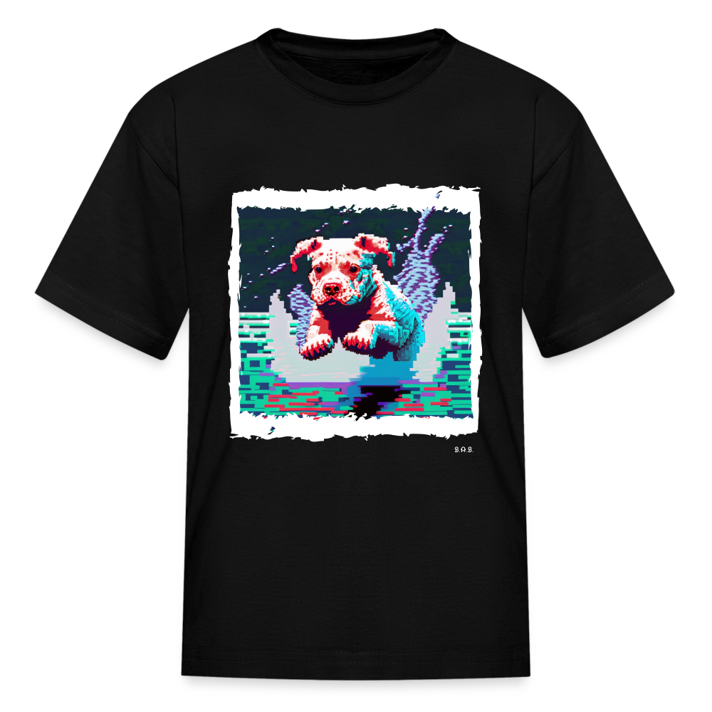 Fun with Dash Kids' T-Shirt - black