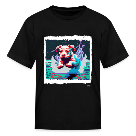 Fun with Dash Kids' T-Shirt - black