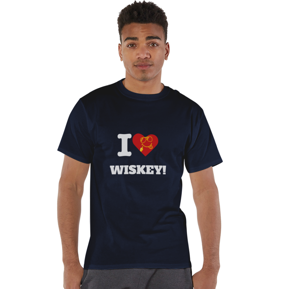 Wisk Away with Champion Unisex T-Shirt - navy