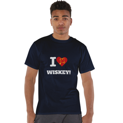 Wisk Away with Champion Unisex T-Shirt - navy