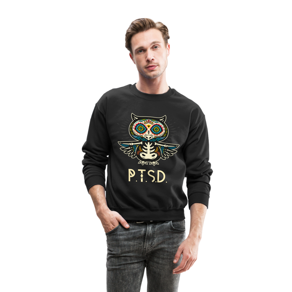 Still Healing Unisex Crewneck Sweatshirt | Gildan 18000 Gildan - black