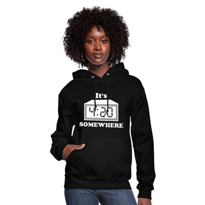 Well DUH! Women's Hoodie - black