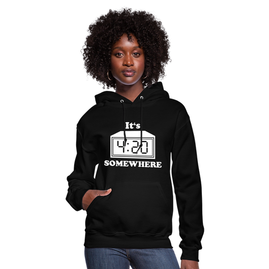 Well DUH! Women's Hoodie - black