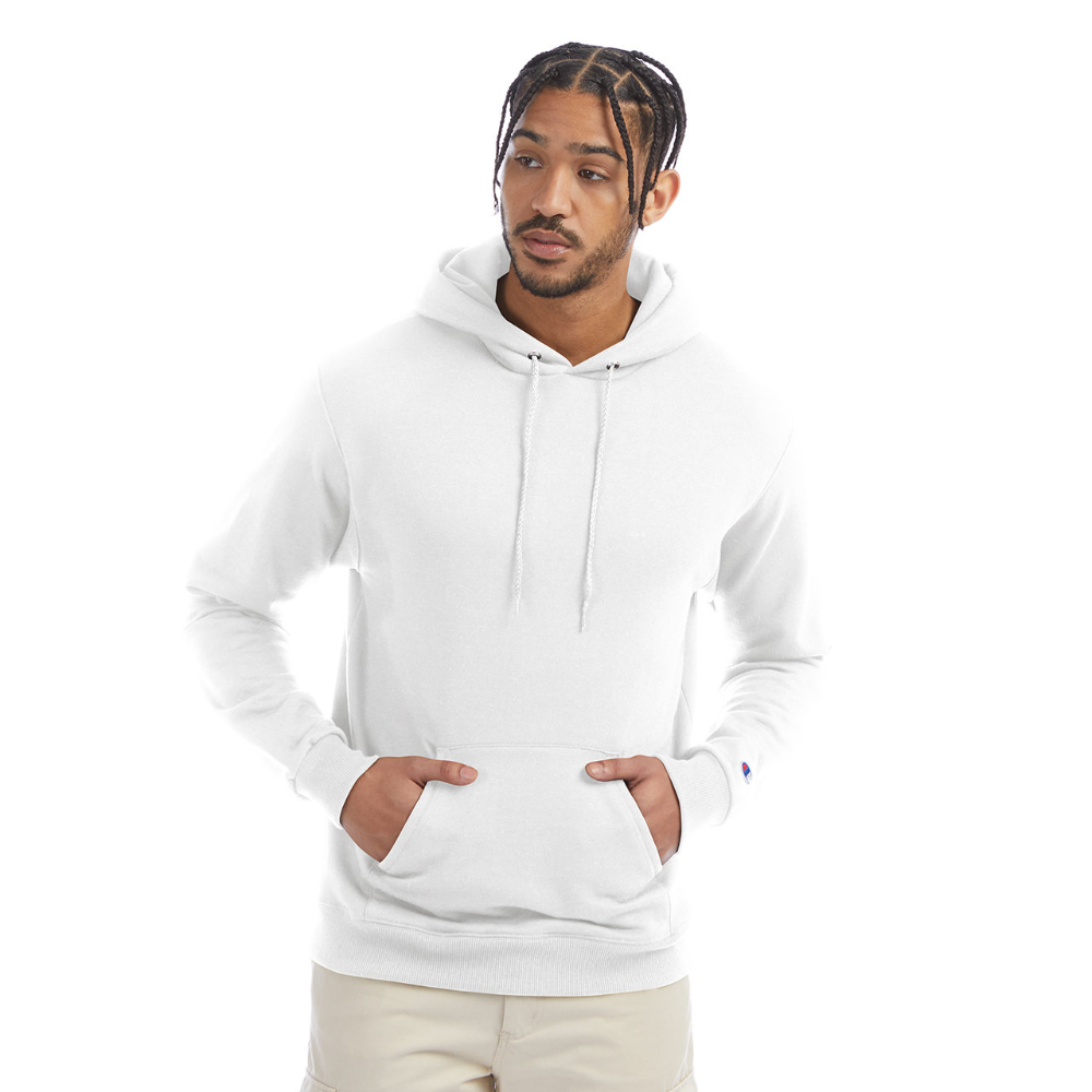 No Ducks Givin' Champion Unisex Hoodie - white