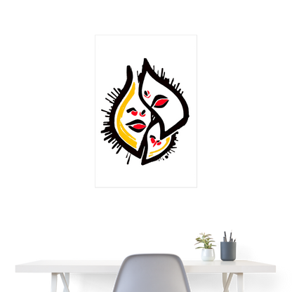 Putting it Back Together Poster 24x36 - white