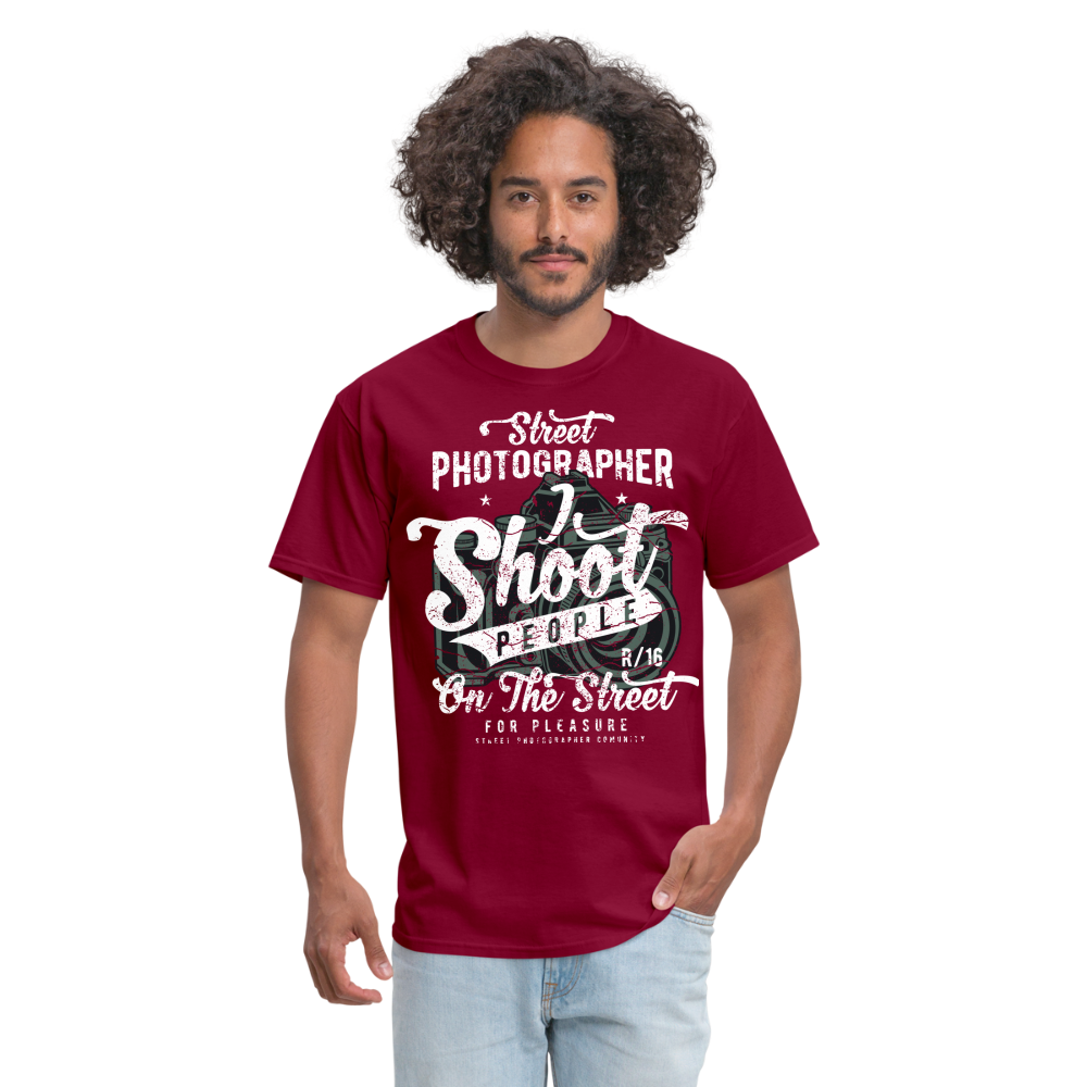 Hey. Its My Job Unisex Classic T-Shirt - burgundy