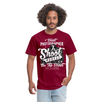 Hey. Its My Job Unisex Classic T-Shirt - burgundy