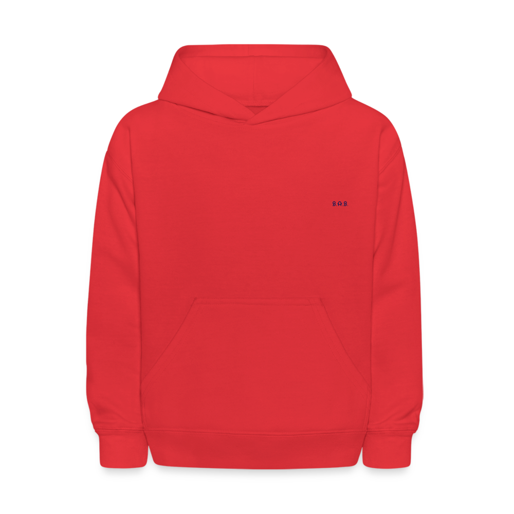 Very Scary Kids' Hoodie - red