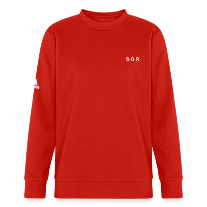 I Thought you said Boxing Adidas Unisex Fleece Crewneck Sweatshirt - red