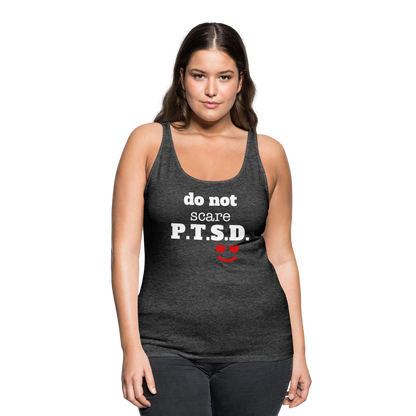 I Did Warn You Women’s Premium Tank Top - charcoal grey