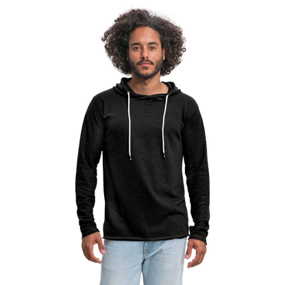 Just Joking!  Unisex Lightweight Terry Hoodie - charcoal grey