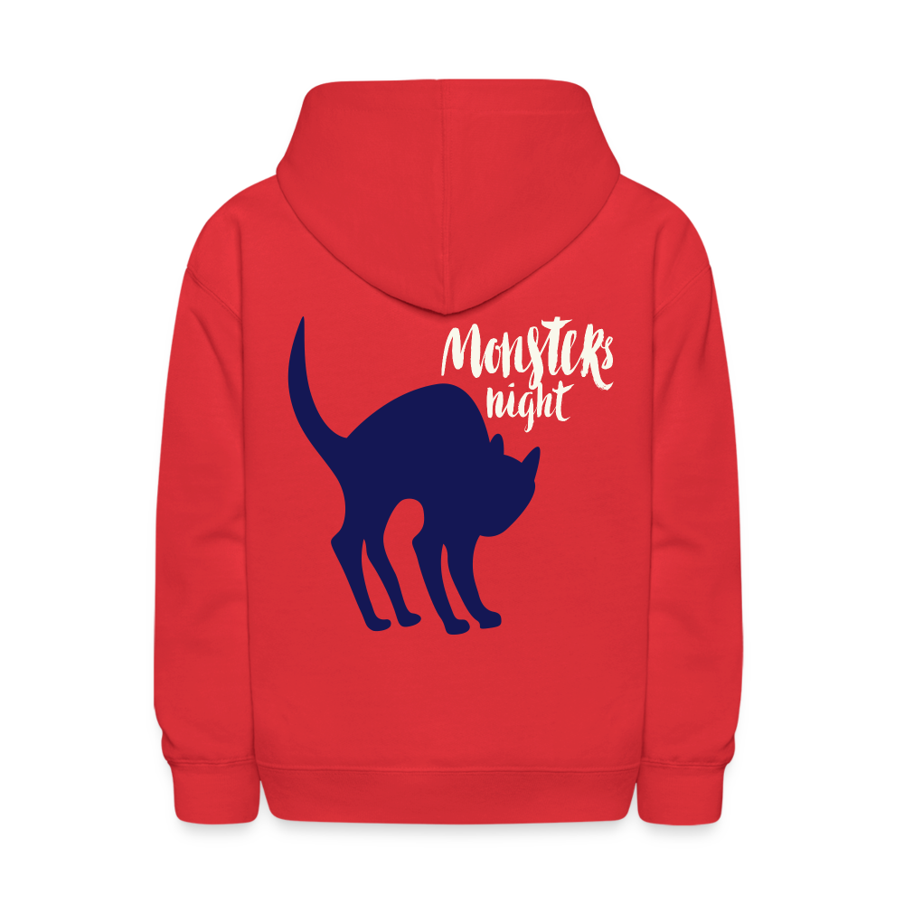 Very Scary Kids' Hoodie - red