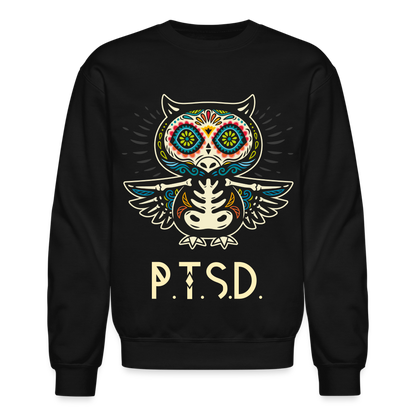 Still Healing Unisex Crewneck Sweatshirt | Gildan 18000 Gildan - black
