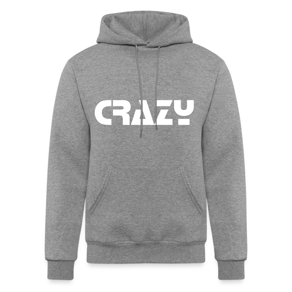 I Warned You Champion Unisex Powerblend Hoodie - heather gray