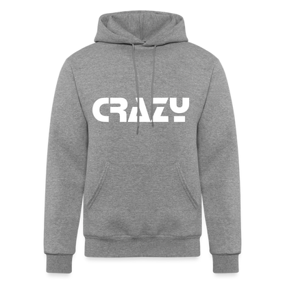 I Warned You Champion Unisex Powerblend Hoodie - heather gray