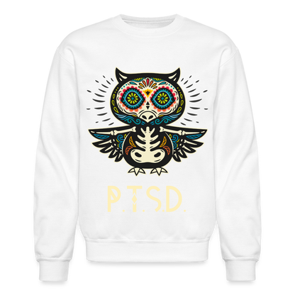 Still Healing Unisex Crewneck Sweatshirt | Gildan 18000 Gildan - white