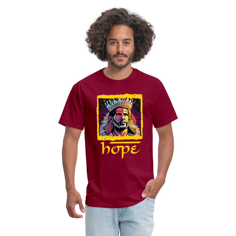 Hope Unisex Classic T-Shirt - burgundy