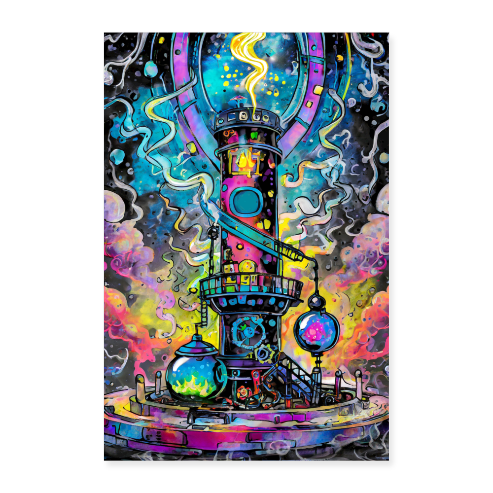 Meet me at 802 Center S.T. 24x36 poster - white