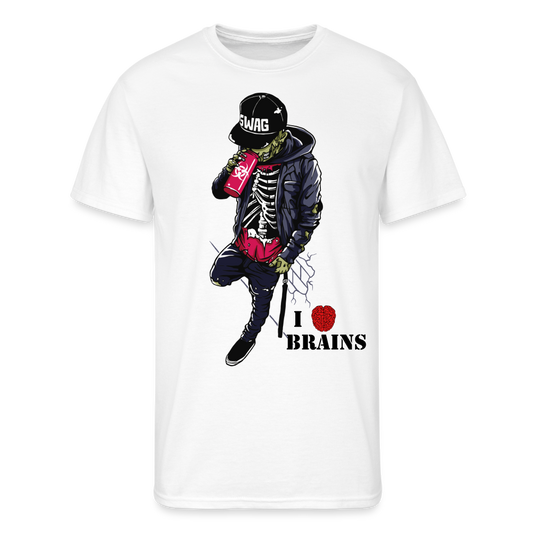 Yummy Snack Men’s 50/50 T-Shirt - white