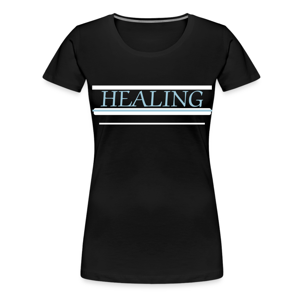 Healing Me Women’s Premium T-Shirt | Spreadshirt 813 - black