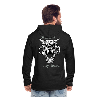 95% of the Time Unisex Lightweight Terry Hoodie - charcoal grey