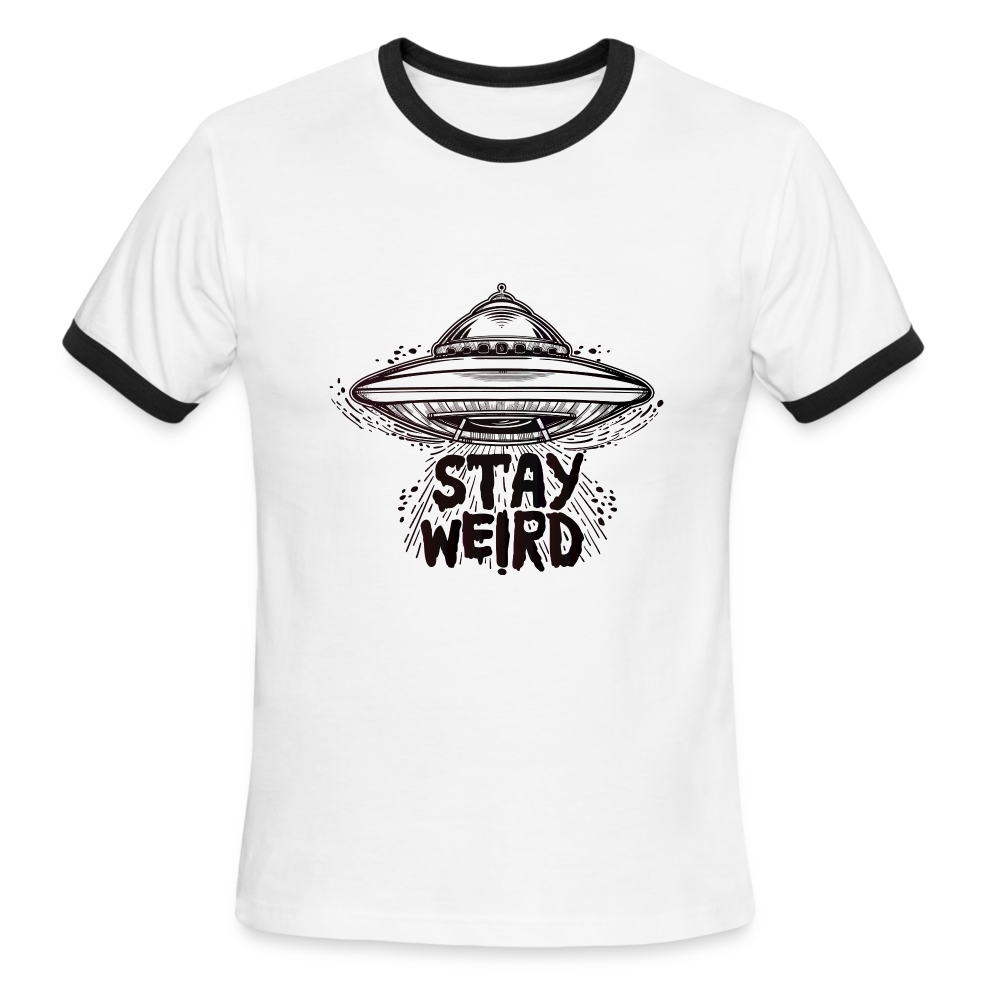 I Was Going to Any Wayz Men's Ringer T-Shirt - white/black