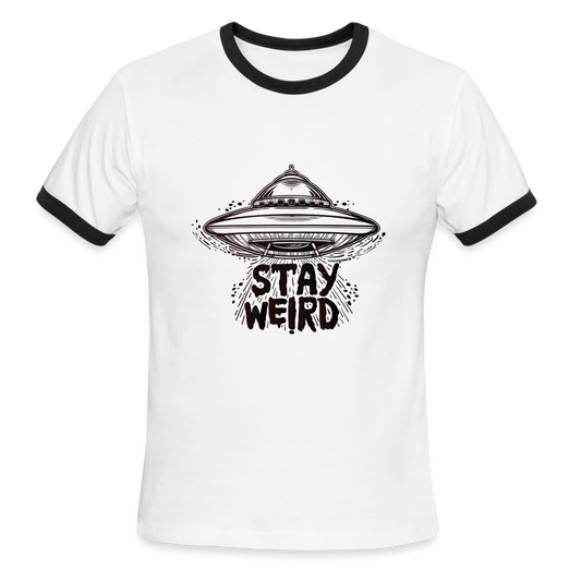 I Was Going to Any Wayz Men's Ringer T-Shirt - white/black