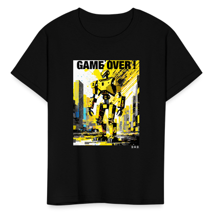 E-BOT Kids' T-Shirt - black