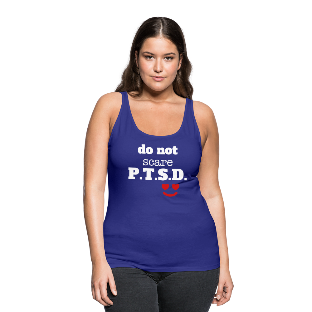 I Did Warn You Women’s Premium Tank Top - royal blue