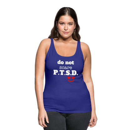 I Did Warn You Women’s Premium Tank Top - royal blue