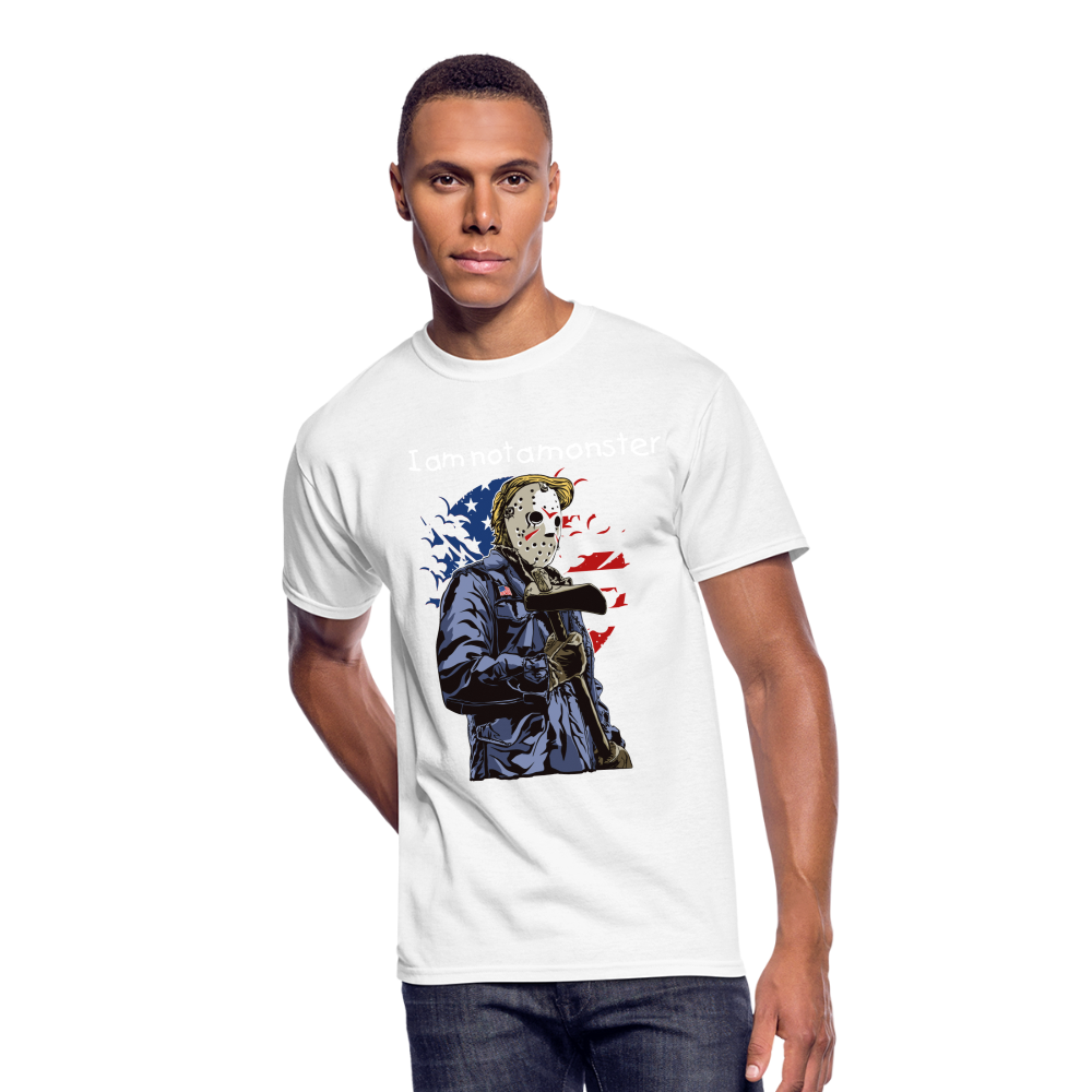 Wait! Yes, I Am Men’s 50/50 T-Shirt - white