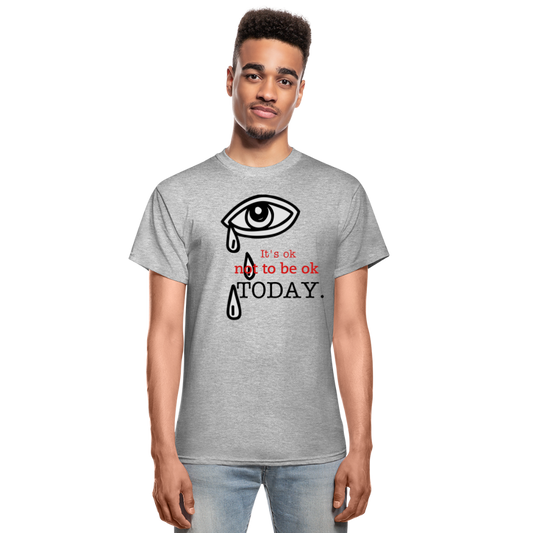 Tomorrow is Not to Far Gildan Ultra Cotton Adult T-Shirt - heather gray
