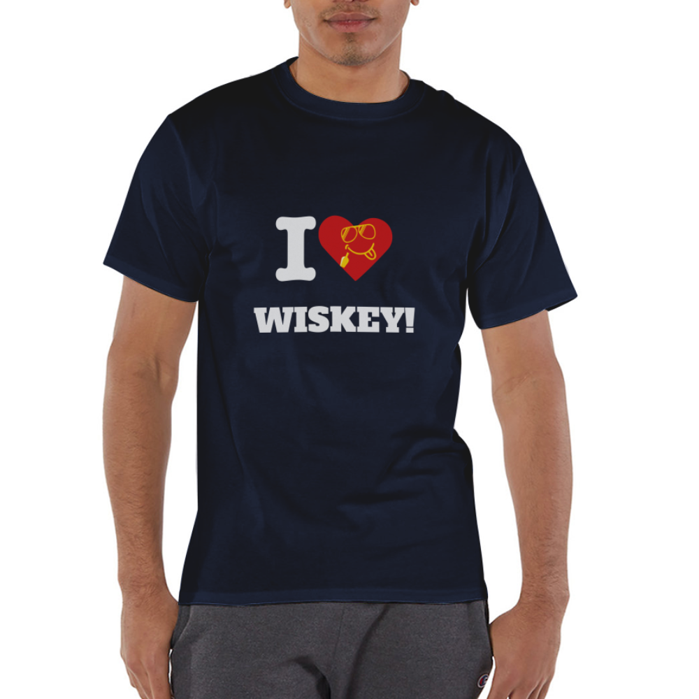 Wisk Away with Champion Unisex T-Shirt - navy