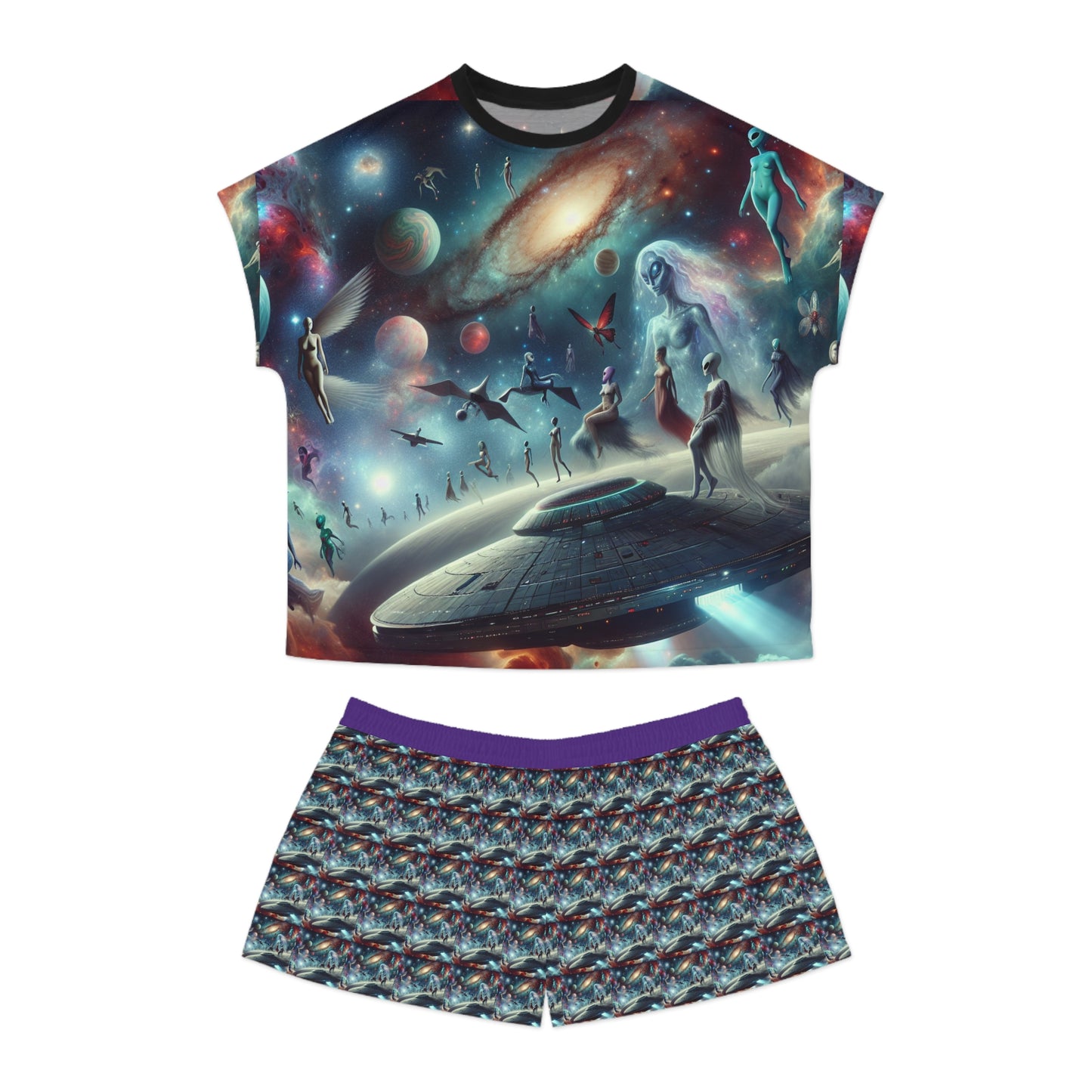 Women's Short Pajama Set (AOP)