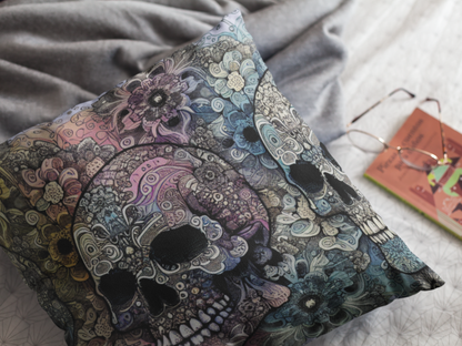 Faux Suede Square Pillow