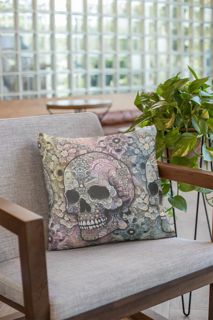 Faux Suede Square Pillow