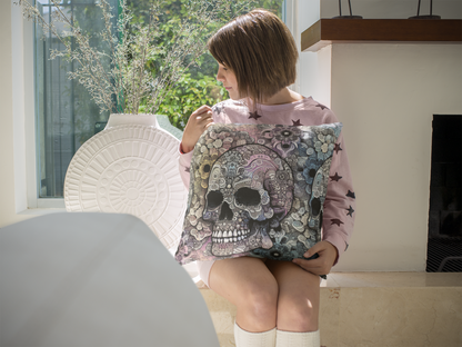 Faux Suede Square Pillow