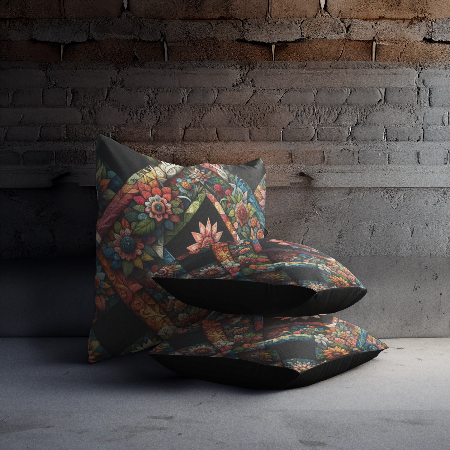 Square Poly Canvas Pillowcase