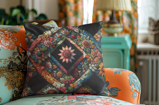 Square Poly Canvas Pillowcase