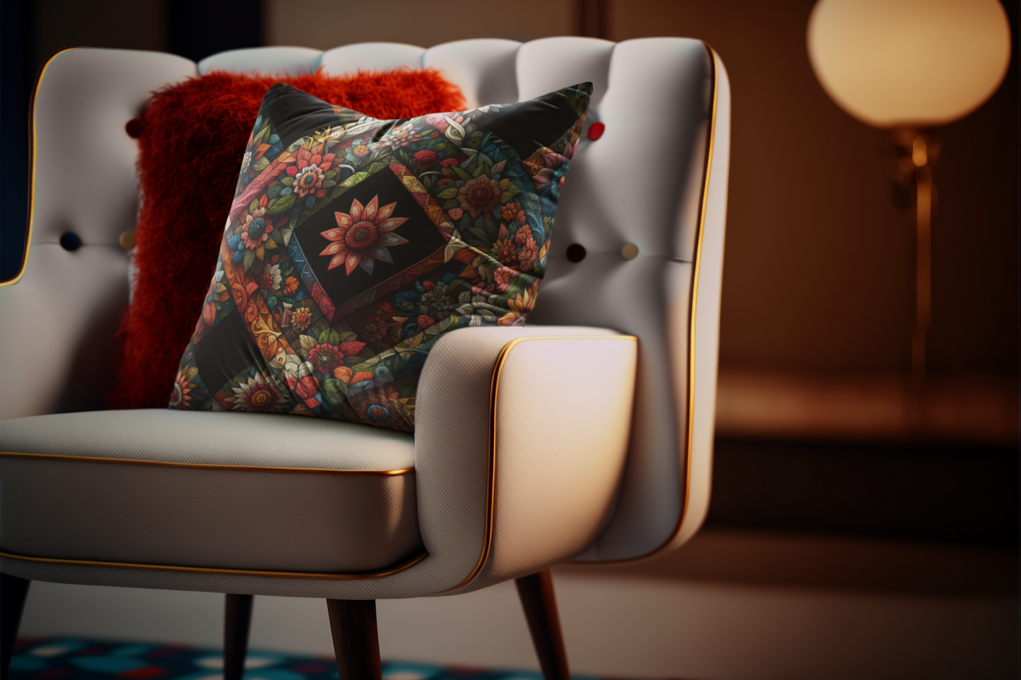 Square Poly Canvas Pillowcase