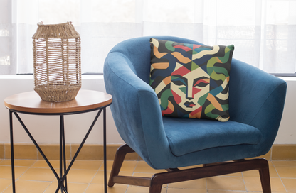 Spun Polyester Square Pillowcase
