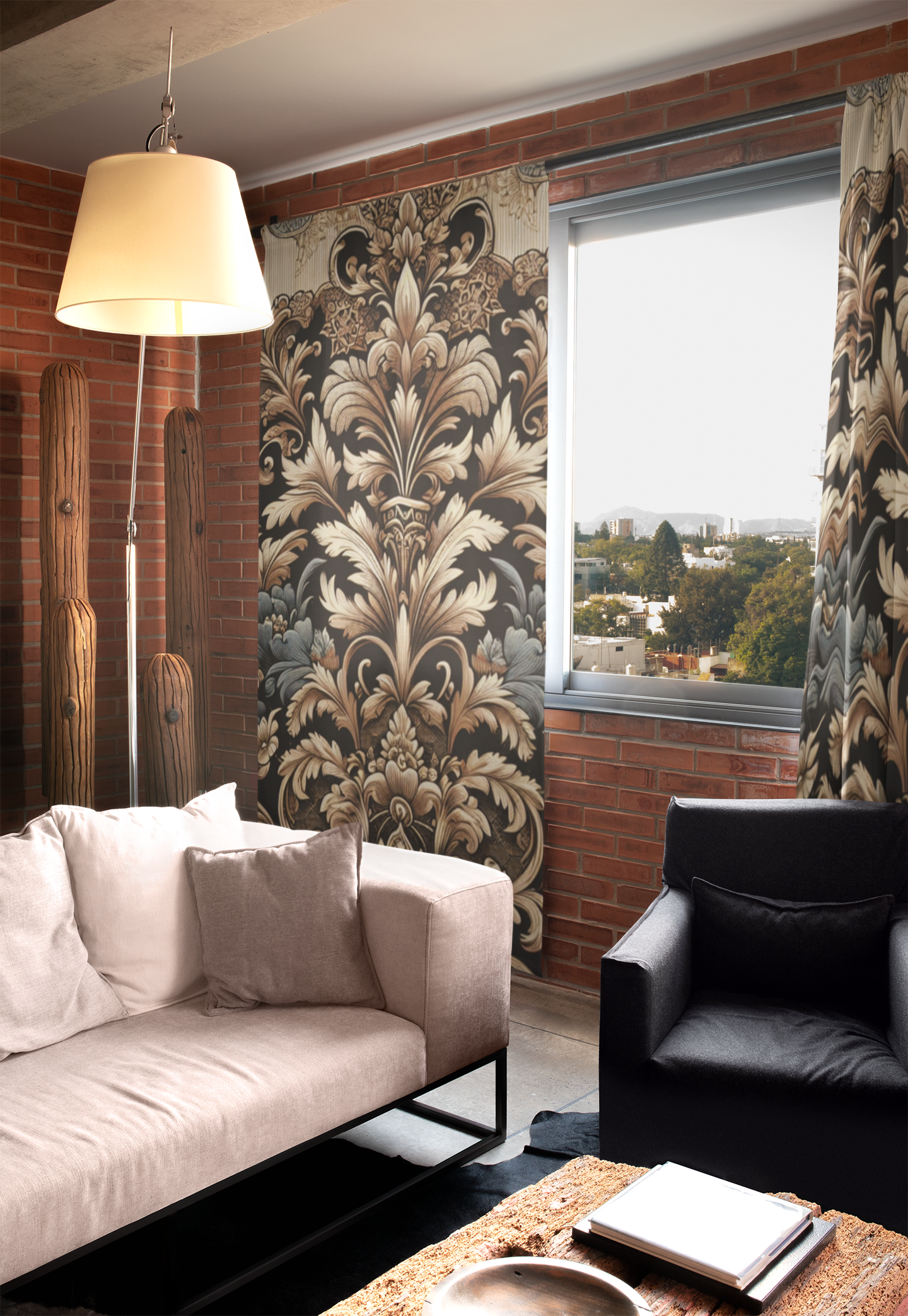 Window Curtains (1 Piece)